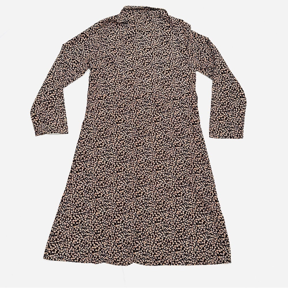 NWT SEE THE SHADES Long Sleeve Animal Print Button Up Dress - Picture 5 of 5
